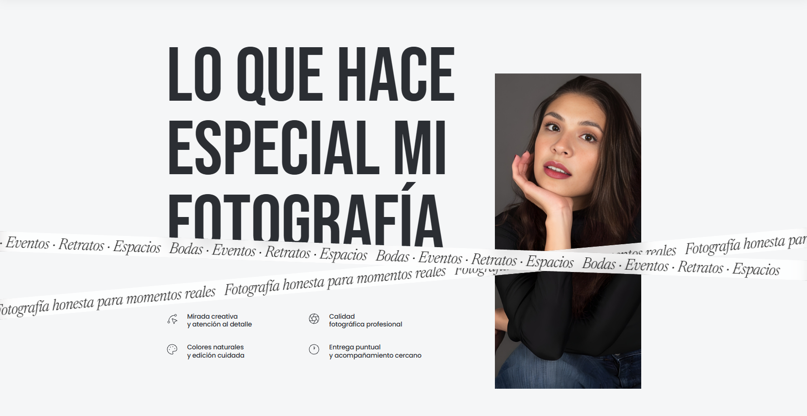 Presentación de Lovela y su propuesta de fotografía honesta
